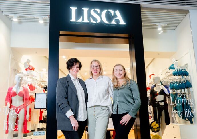 Zrekonstruovaná prodejna Lisca v Letňanech