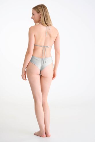 &raquo;Blue Lagoon&laquo; High Leg Brazilian Bikini Bottoms