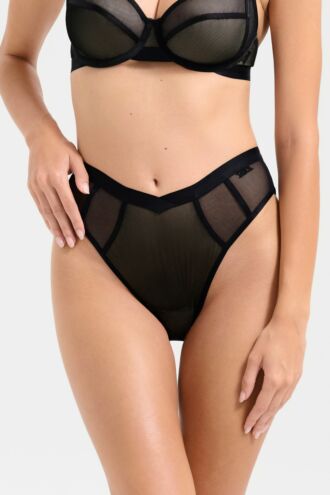 High-leg kalhotky »Mesh«