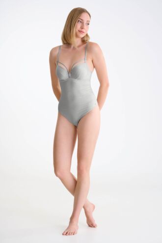 Jednodílné plavky s pěnovým košíčkem »Blue Lagoon«