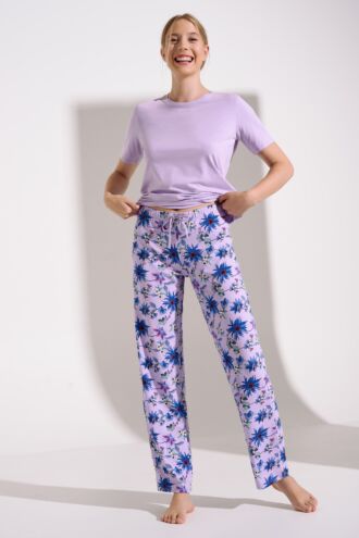 Pyžamo s trikem a kalhotami »Flowers«